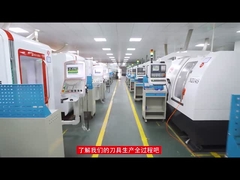 高性能マイクロエンドミール 2 フルート シャック直径 4mm