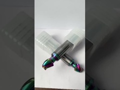 耐久性を向上させるためのプレミアムDLCコーティングのカスタマイズされたエンドミール