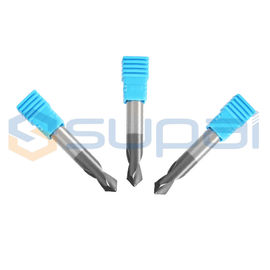 Durable 2 Flute Carbide End Mill 50mm Altin / TiAln / Tisin Coating